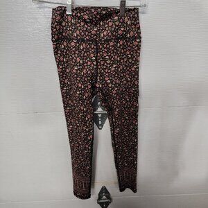 Kavala Collective Floral Print High-Waisted Capris